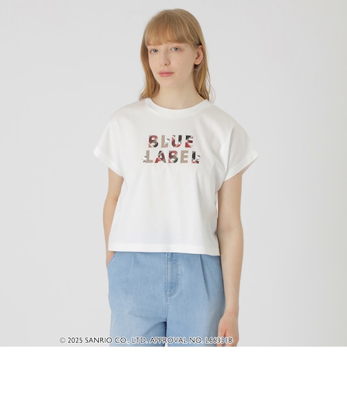 【ハローキティコラボ】ロゴグラフィックTシャツ