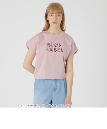 【ハローキティコラボ】ロゴグラフィックTシャツ