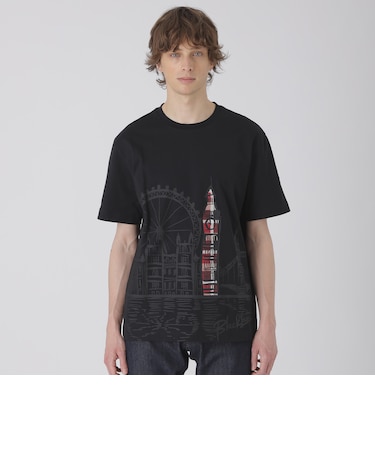 【WEB・一部店舗限定】パネルブリティッシュランドマークTシャツ
