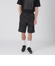 【WEB・一部店舗限定】【BLACK lab.×Admiral】メッシュジャカードロゴショーツ