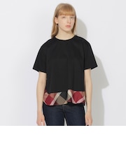 【WEB限定】ヘムチェックTシャツ