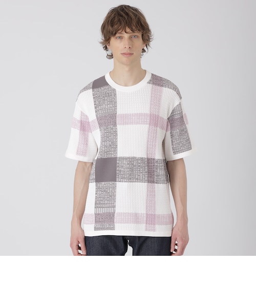 chi-  クレストブリッジ  ニット  カットソー  プルオーバー 取扱店舗限定】ウールカシミヤニットプルオーバー（ニットウェア