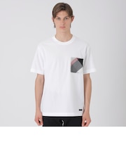カラミチェックポケットTシャツ