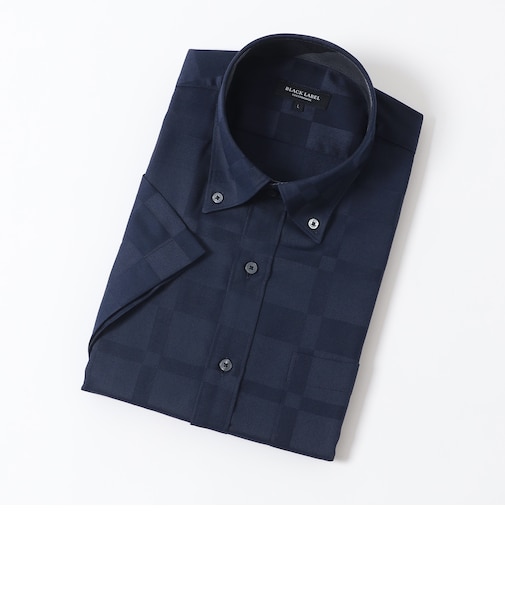 シャドークレストブリッジチェックハーフスリーブボタンダウンシャツ
