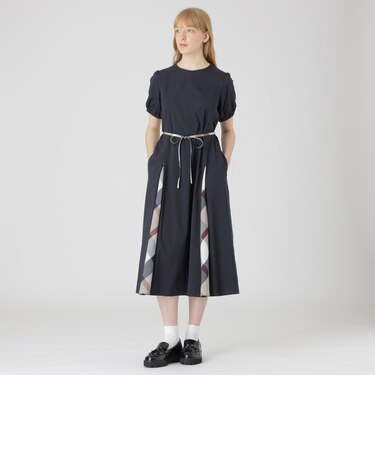 【一部店舗限定】シルキータフタドレス