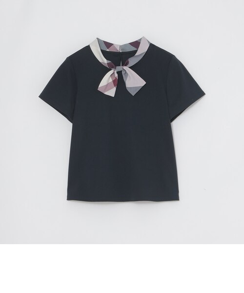 リボンネックカットソー｜ブルーレーベルブラックレーベルクレスト