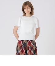 シフォンコンビニットプルオーバー