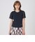 シフォンコンビニットプルオーバー