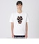 【ハローキティコラボ】クレストブリッジチェックシルエットキティTシャツ