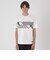 パネルパッチワークプラチナポンチTシャツ