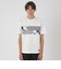 パネルパッチワークプラチナポンチTシャツ