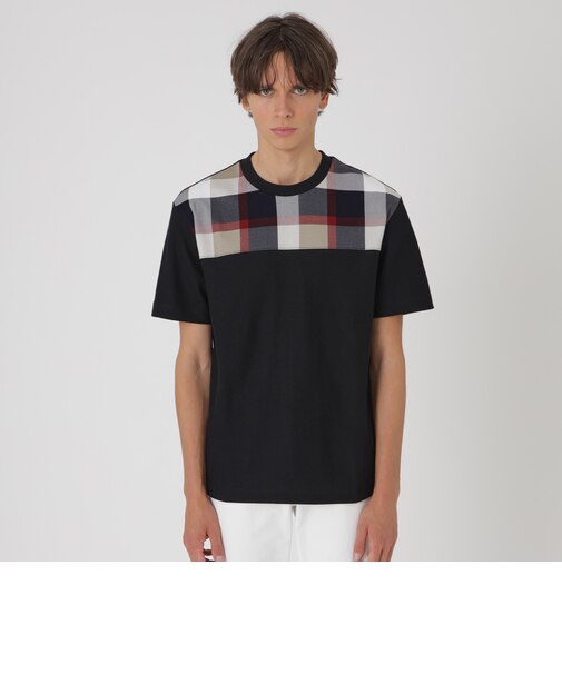 【一部店舗限定】パネルクレストブリッジチェックTシャツ