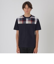 【一部店舗限定】パネルクレストブリッジチェックTシャツ