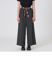 【一部店舗限定】ハイカウントナノストレッチワイドパンツ