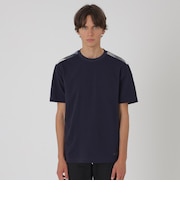 ハイゲージサッカーショルダーチェックTシャツ