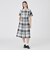 【一部店舗限定】クレストブリッジチェックライトクロッシングツイルドレス