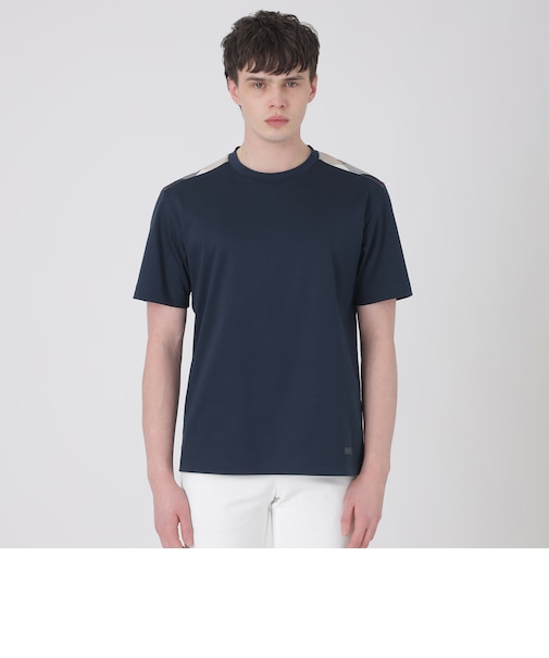 【一部店舗限定】ショルダーチェックTシャツ