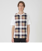 【一部店舗限定】パネルクレストブリッジチェックTシャツ