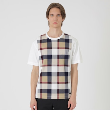 【一部店舗限定】パネルクレストブリッジチェックTシャツ