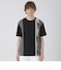 【一部店舗限定】ストライプパッチワークTシャツ