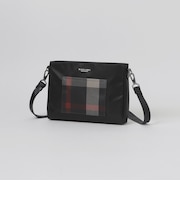 【一部店舗限定】パーシャルクレストブリッジチェックツイルミニショルダーバッグ