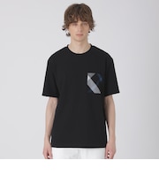 【一部店舗限定】クレストブリッジチェックポケットTシャツ