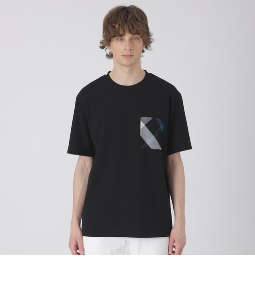 【一部店舗限定】クレストブリッジチェックポケットTシャツ