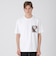 【一部店舗限定】クレストブリッジチェックポケットTシャツ