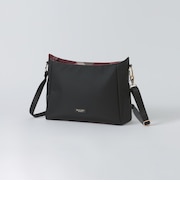 【一部店舗限定】パーシャルクレストブリッジチェックナイロンワンショルダー