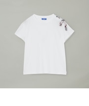 スーピマスムースハトメリボンTシャツ