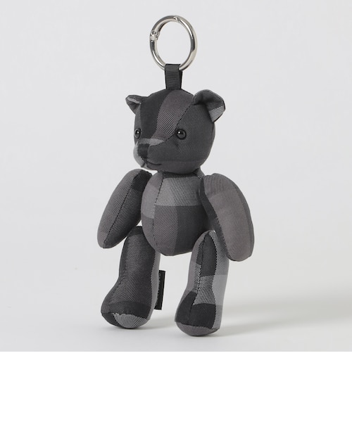 ブルーレーベル クレストブレッジ ノベルティ ベア ぬいぐるみ 非売品 クレストブリッジチェックベアチャーム｜ブルーレーベルブラック