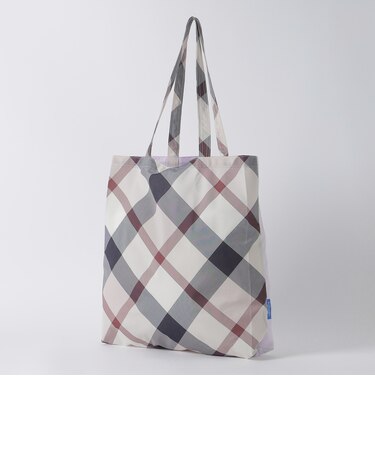 パーシャルクレストブリッジチェックエコバッグ