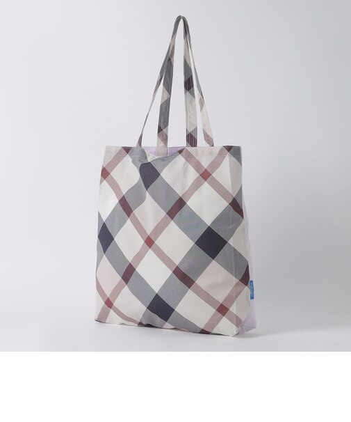 パーシャルクレストブリッジチェックエコバッグ