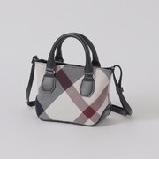 クレストブリッジチェックキャンバスミニバッグ