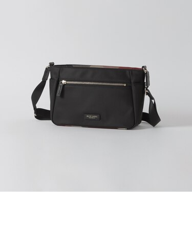 パーシャルクレストブリッジチェックナイロンミニショルダー