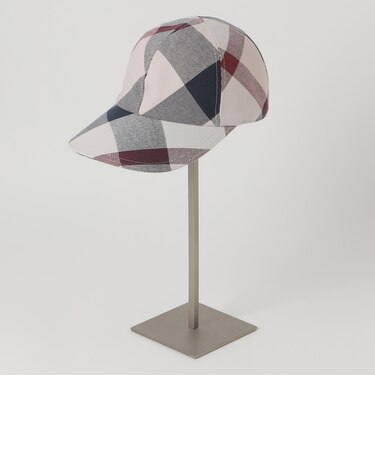 クレストブリッジチェックキャンバスキャップ