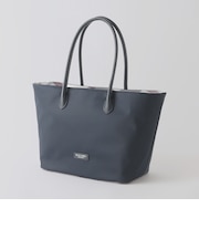 パーシャルクレストブリッジチェックナイロントート