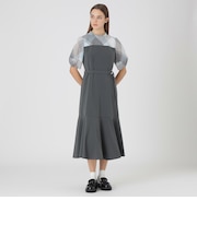ストレッチツイルビスチェドレス