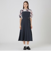 ストレッチツイルビスチェドレス