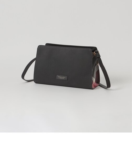 パーシャルクレストブリッジチェックPVCミニショルダー