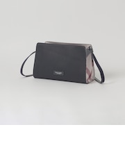 パーシャルクレストブリッジチェックPVCミニショルダー