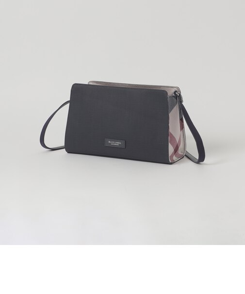 パーシャルクレストブリッジチェックPVCミニショルダー