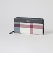 クレストブリッジチェックPVC長財布