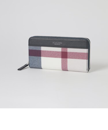 クレストブリッジチェックPVC長財布
