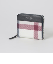 クレストブリッジチェックPVC二つ折り財布