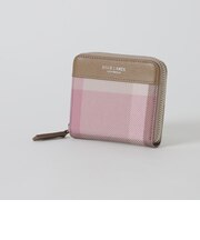 クレストブリッジチェックPVC二つ折り財布