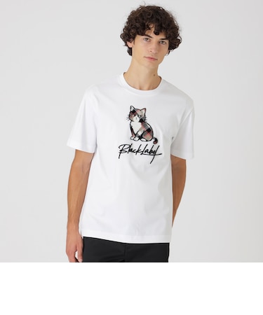 クレストブリッジキャットグラフィックTシャツ