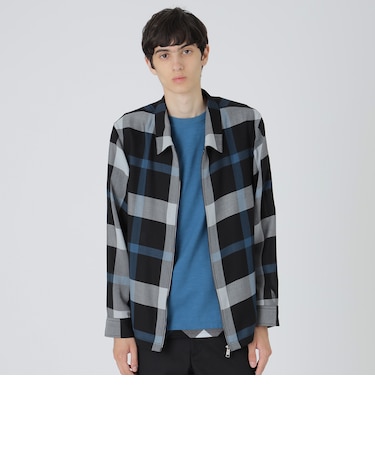 クレストブリッジチェックシャツアウター