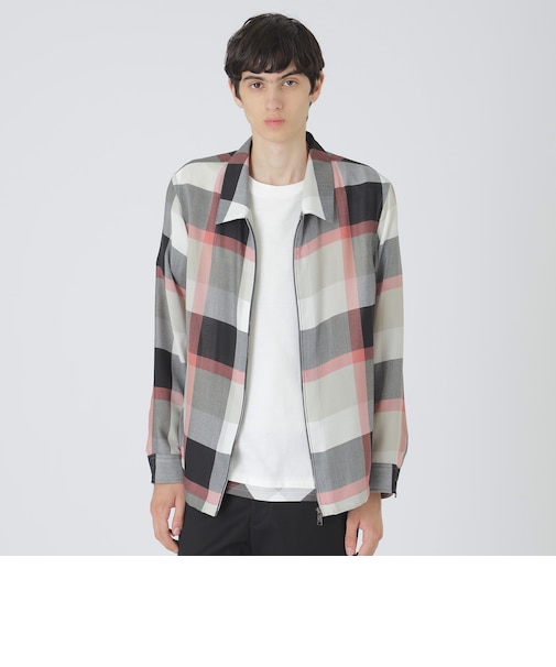 クレストブリッジチェックシャツアウター