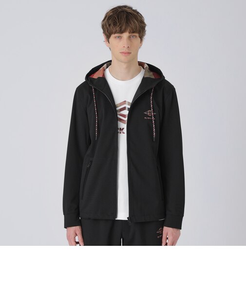 【WEB・一部店舗限定】【UMBRO】クレストブリッジチェックコンビトラックパーカー